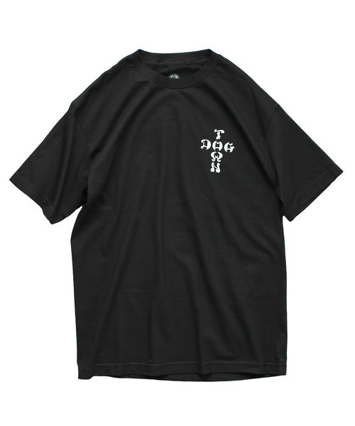 DOG TOWN 90s クロスロゴ プリント Tシャツ ドッグタウン