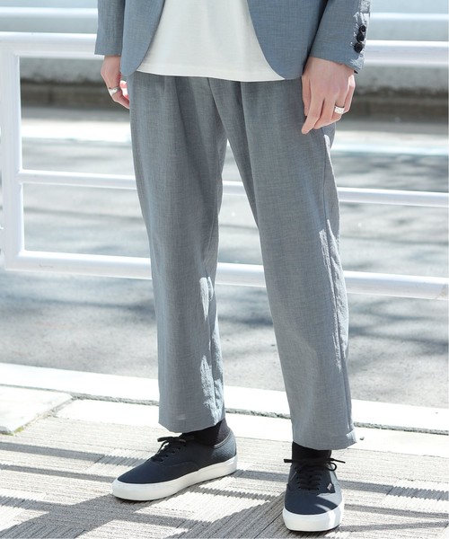 JOINT WORKS（ジョイントワークス）の「【Begin掲載】EVALETドライタッチトラウザー◆（その他パンツ・メンズ・ベージュ/ネイビー/グレー・SMALL/MEDIUM/LARGE）」の2枚目の写真