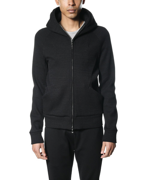 ATTACHMENT(アタッチメント)の「20/1 Co/Peワッフル ZIP UP パーカー(パーカー・メンズ・ブラック系その他/ホワイト系その他・2/1/3)」の11枚目の写真