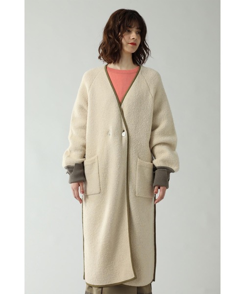 CREOLME（クレオルム）の「(CREOLME)ライナーデザインニットコート 