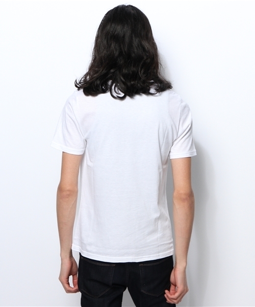 B'2nd(ビーセカンド)の「EL camino (エルカミノ) シルク混Tシャツ (919)(Tシャツ/カットソー・メンズ・オレンジ/ホワイト/ミント/ブルー・MEDIUM/LARGE)」の7枚目の写真