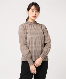 WEGO | WEGO/シャーリングハイネックブラウス(シャツ/ブラウス)
