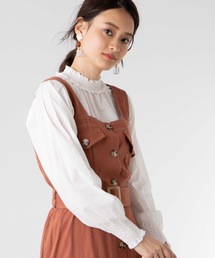 WEGO | WEGO/シャーリングハイネックブラウス(シャツ/ブラウス)