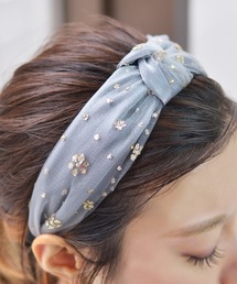 Fun & Daily | F&D : チュールクロスカチューシャ(カチューシャ)