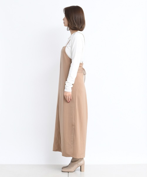 DouDou（ドゥドゥ）の「インナー長袖セットワンピース（ワンピース・レディース・ブラック/ボルドー/キャメル・FREE）」の21枚目の写真