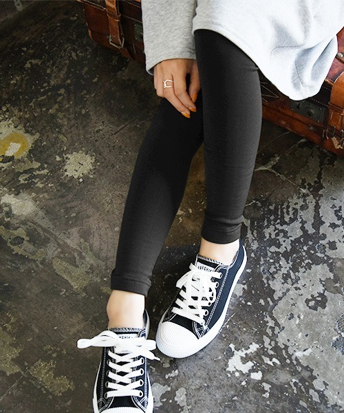 and it_（アンドイット）の「あったか裏起毛レギンス（レギンス/スパッツ・レディース・チャコールグレー/ブラック/カーキ/ボルドー/ダークブラウン/カーキ系・LL～3L/M～Ｌ/LL/M）」の12枚目の写真