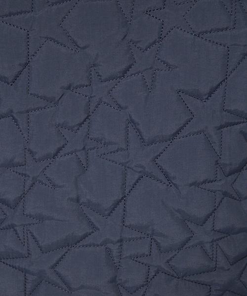 X-girl（エックスガール）の「STAR QUILTING DUFFEL COAT（ダッフルコート・レディース・レッド/ブルー/ネイビー・1/2）」の7枚目の写真