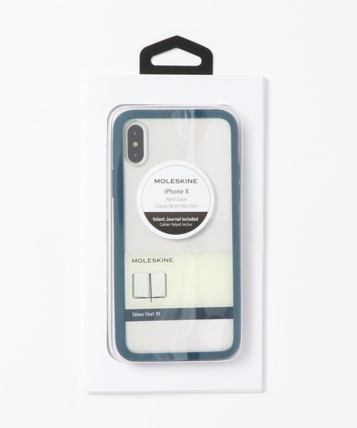 MOLESKINE（モレスキン）の「モレスキン デジタルデバイスカバー バンド付き 透明 ハードケース iPhoneX 対応（スマホケース/カバー・メンズ・ブラック/レッド/イエロー/ブルー・D/B/A/C）」の18枚目の写真