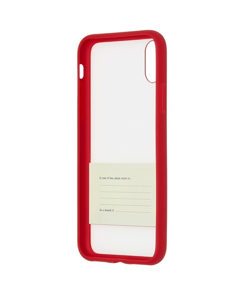 MOLESKINE（モレスキン）の「モレスキン デジタルデバイスカバー バンド付き 透明 ハードケース iPhoneX 対応（スマホケース/カバー・メンズ・ブラック/レッド/イエロー/ブルー・D/B/A/C）」の11枚目の写真
