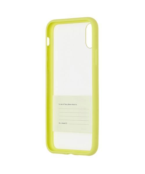 MOLESKINE（モレスキン）の「モレスキン デジタルデバイスカバー バンド付き 透明 ハードケース iPhoneX 対応（スマホケース/カバー・メンズ・ブラック/レッド/イエロー/ブルー・D/B/A/C）」の14枚目の写真