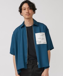 【LIBERUM】ジップフレアーシャツ / 2020SS SH08