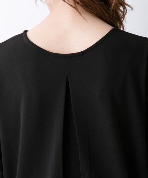 LEPSIM(レプシィム)の「【機能素材アイテム】ソデレース5S20SS 874184(Tシャツ/カットソー・レディース・ホワイト/ブラック/パープル/ライトベージュ・MEDIUM/LARGE)」の16枚目の写真