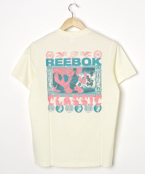 Reebok（リーボック）の「クラシックス Tシャツ / Classics Tee（Tシャツ/カットソー・メンズ・ブラック/アイボリー/ホワイト・XX-LARGE/SMALL/X-LARGE/MEDIUM/LARGE）」の4枚目の写真