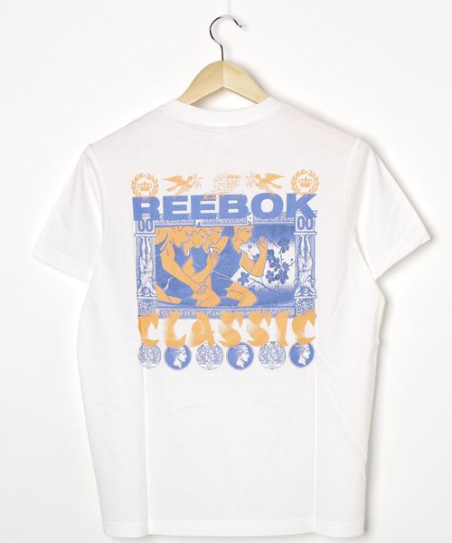Reebok（リーボック）の「クラシックス Tシャツ / Classics Tee（Tシャツ/カットソー・メンズ・ブラック/アイボリー/ホワイト・XX-LARGE/SMALL/X-LARGE/MEDIUM/LARGE）」の5枚目の写真