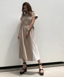 ENVYM | サイドプリーツＯＰ(ワンピース)