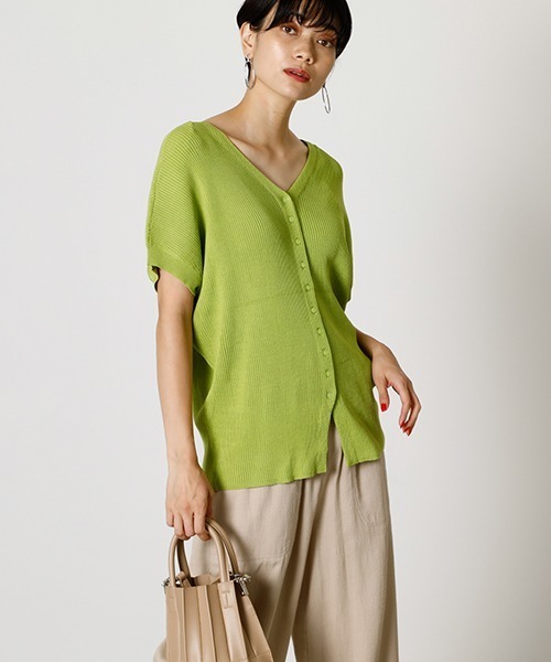セール 2way Dolman Knit 2wayドルマンニット ニット セーター Azul By Moussy アズールバイマウジー のファッション 通販 Zozotown