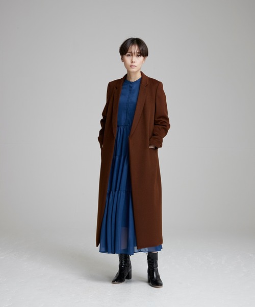 ノイズメーカー　カシミヤロングチェスターコート　38 NOISE MAKER（ノイズメーカー）の「Cashmere long chester coat