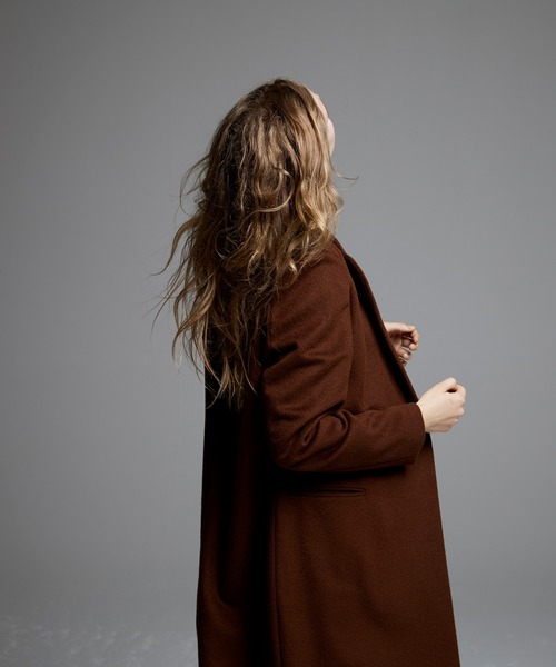 ノイズメーカー　カシミヤロングチェスターコート　38 NOISE MAKER（ノイズメーカー）の「Cashmere long chester coat