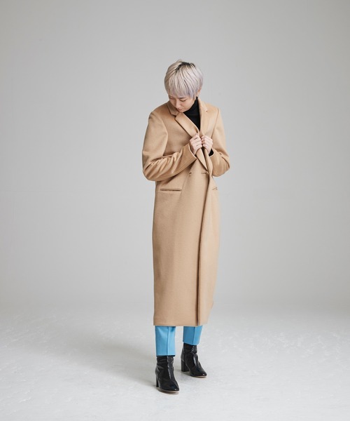 ノイズメーカー　カシミヤロングチェスターコート　38 NOISE MAKER（ノイズメーカー）の「Cashmere long chester coat