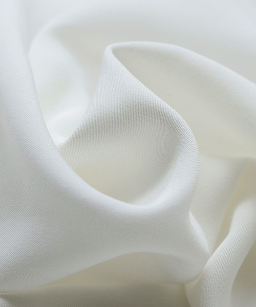 antiqua（アンティカ）の「とろみ素材シャツワンピース（ワンピース・レディース・オフホワイト/ブラック/ブルー系その他/スモークピンク/エンジ/パープル系その他/イエロー・FREE）」の8枚目の写真