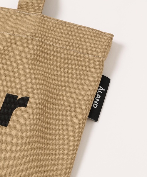 ALAND(エーランド)の「ALAND/APPLE ECO BAG 2919668(エコバッグ/サブバッグ・レディース・ブラウン/その他1・FREE)」の5枚目の写真