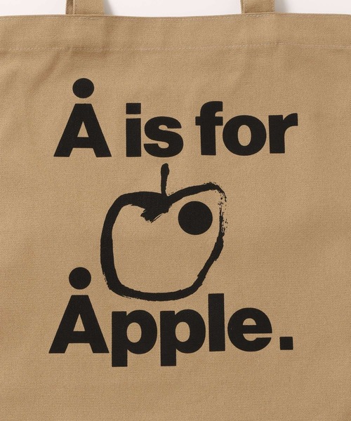 ALAND(エーランド)の「ALAND/APPLE ECO BAG 2919668(エコバッグ/サブバッグ・レディース・ブラウン/その他1・FREE)」の6枚目の写真