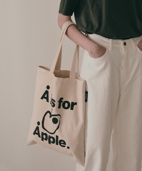 ALAND(エーランド)の「ALAND/APPLE ECO BAG 2919668(エコバッグ/サブバッグ・レディース・ブラウン/その他1・FREE)」の13枚目の写真