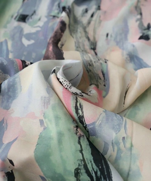 antiqua(アンティカ)の「アート柄シャツワンピース(ワンピース・レディース・その他・FREE)」の3枚目の写真