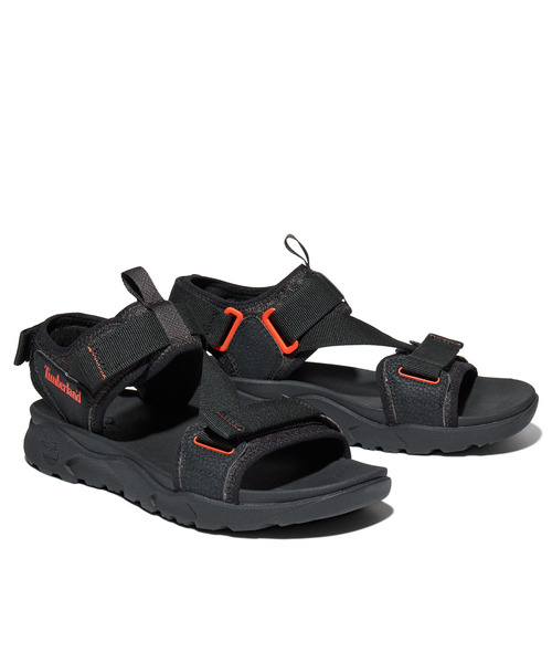 Timberland（ティンバーランド）の「メンズ リップコード ダブル ストラップ サンダル - ブラック（サンダル・メンズ・ブラック・30.0cm/25.0cm/26.0cm/27.0cm/28.0cm/29.0cm）」の4枚目の写真