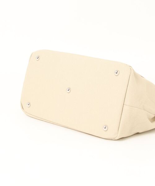 SNIDEL(スナイデル)の「キャンパスエコバッグ(トートバッグ・レディース・ダークグレー/アイボリー/ミント・FREE)」の6枚目の写真