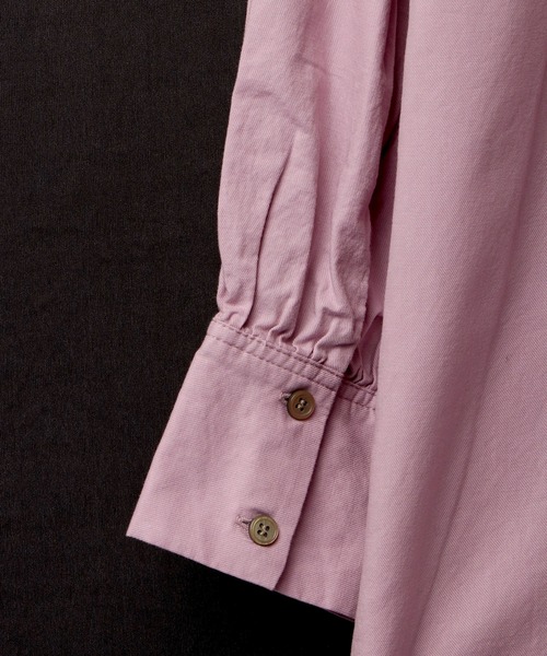 nougatine(ヌガティーヌ)の「【nougatine】綿100ウェービーピンタックバックシャンシャツワンピース(シャツワンピース・レディース・ラベンダー/ホワイト/グレイッシュベージュ・FREE)」の18枚目の写真