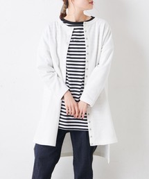 PUAL CE CIN | 【Du noir】スナップボタンロングカーディガン(カーディガン/ボレロ)