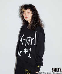 X-girl | X-girl × CHINATOWN MARKET SMILEY(R) SWEAT TOP(スウェット)