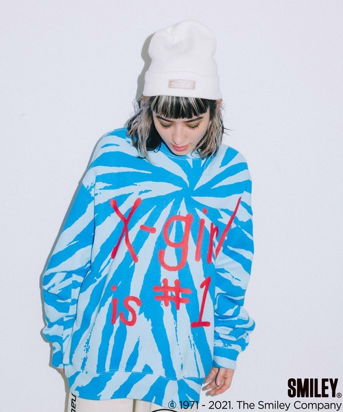 X-girl（エックスガール）の「X-girl × CHINATOWN MARKET SMILEY