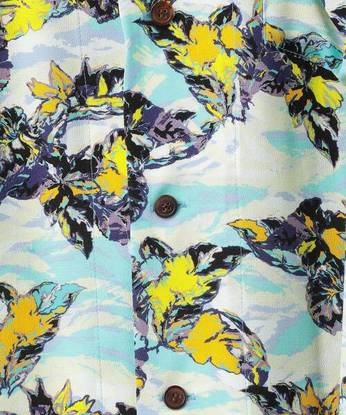 sulvam サルバム迷彩花柄シャツ