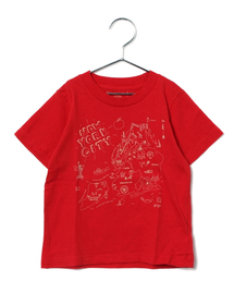 SHIPS | MAP TOTE:マップ プリント ショートスリーブ TEE(Tシャツ/カットソー)