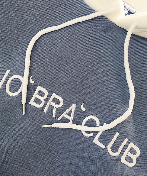 Girly Doll（ガーリードール）の「バイカラーパーカ（パーカー・レディース・ブラック/ブルー/オレンジ・M/L/XL/XXL）」の8枚目の写真