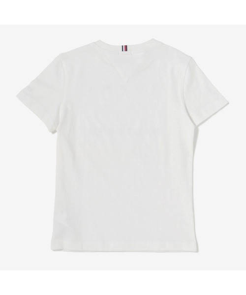 TOMMY HILFIGER（トミーヒルフィガー）の「フラッグロゴＴシャツ（Tシャツ/カットソー・キッズ・ネイビー/ブルー/グリーン/ホワイト・110cm/120cm/90cm/100cm/80ｃｍ）」の5枚目の写真