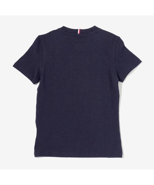 TOMMY HILFIGER（トミーヒルフィガー）の「フラッグロゴＴシャツ（Tシャツ/カットソー・キッズ・ネイビー/ブルー/グリーン/ホワイト・110cm/120cm/90cm/100cm/80ｃｍ）」の8枚目の写真