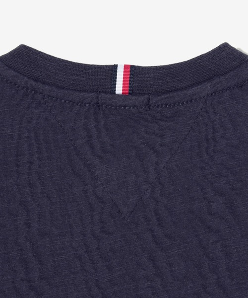 TOMMY HILFIGER（トミーヒルフィガー）の「フラッグロゴＴシャツ（Tシャツ/カットソー・キッズ・ネイビー/ブルー/グリーン/ホワイト・110cm/120cm/90cm/100cm/80ｃｍ）」の11枚目の写真
