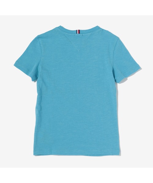 TOMMY HILFIGER（トミーヒルフィガー）の「フラッグロゴＴシャツ（Tシャツ/カットソー・キッズ・ネイビー/ブルー/グリーン/ホワイト・110cm/120cm/90cm/100cm/80ｃｍ）」の6枚目の写真