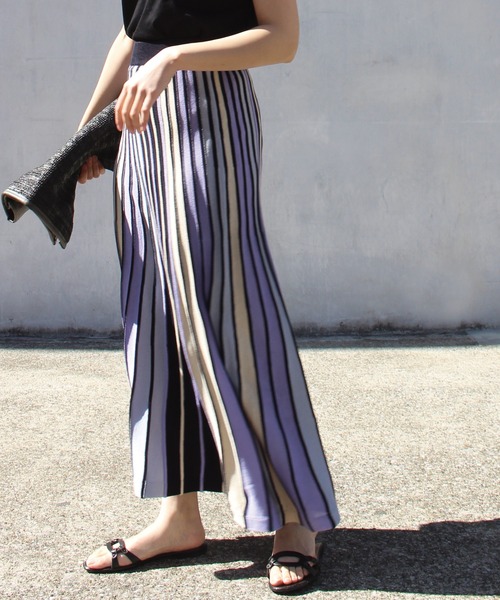 INCEDE（インシード）の「[新作][M-L][洗える]ストライプ切替えサマー