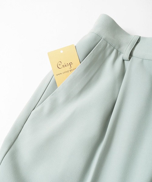 Crisp（クリスプ）の「センタープレスタックパンツ（その他パンツ・レディース・グレー/ミント・FREE）」の12枚目の写真