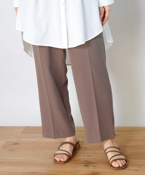 Crisp（クリスプ）の「センタープレスタックパンツ（その他パンツ・レディース・グレー/ミント・FREE）」の21枚目の写真