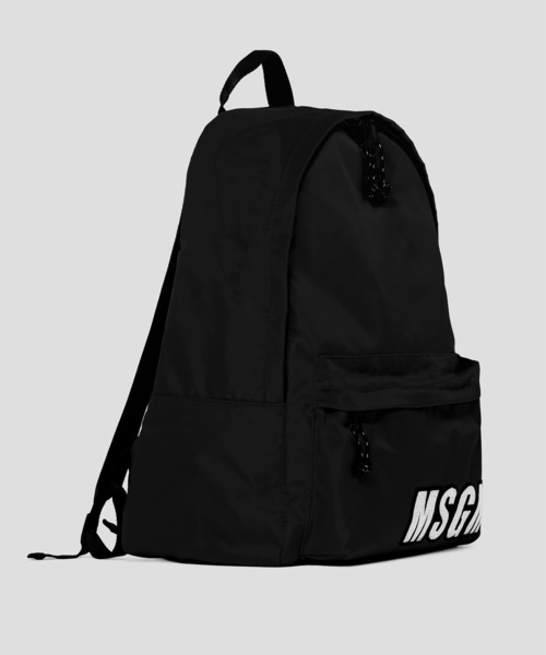 MSGM(エムエスジーエム)の「ナイロン ロゴ バックパック MSGM(エムエスジーエム)の「ナイロン ロゴ バックパック