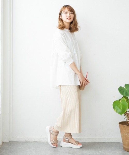 welleg（ウェレッグ）の「厚底面ファスナースポーツサンダル（サンダル・レディース・ブラック系その他/ゼブラ/ブラック/ピンクベージュ/ブラウン・S/M/L）」の16枚目の写真