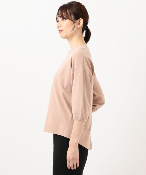 J.PRESS Ladies（J.プレス レディス）の「【洗える】PRINCESS Vネック ニット（ニット/セーター・レディース・ベージュ系/ピンク系/サックスブルー系/ネイビー系・SMALL）」の13枚目の写真