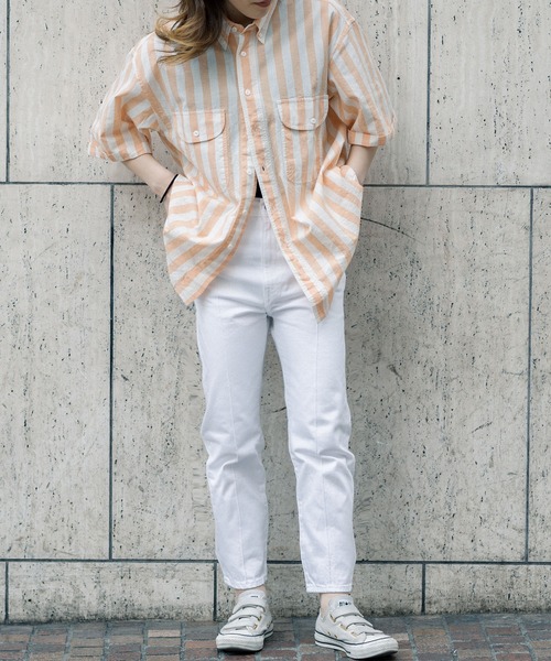 Levi's（リーバイス）の「LEVI'S(R) MADE&CRAFTED(R) BARREL  WHITE SAILS MOJ（デニムパンツ・レディース・マルチ・26inch/25inch/29inch/30inch/24inch/23inch/27inch/28inch）」の15枚目の写真