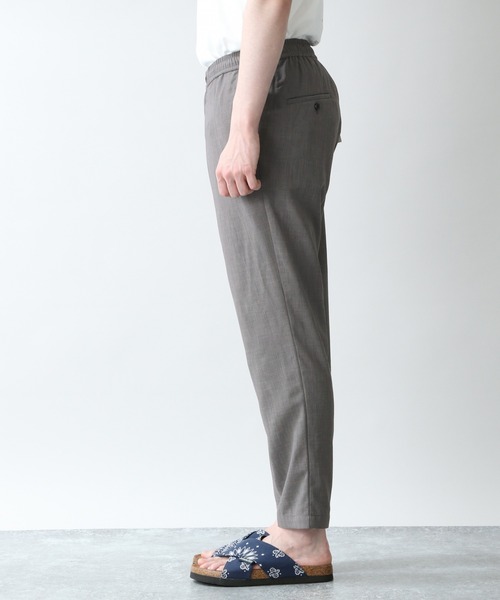 RAGEBLUE（レイジブルー）の「＜セットアップ着用可能＞シャリテック/リネンタッチイージースラックス/936417（スラックス・メンズ・ブラック/ダークグリーン/グレー系その他/キャメル・SMALL/MEDIUM/LARGE）」の20枚目の写真