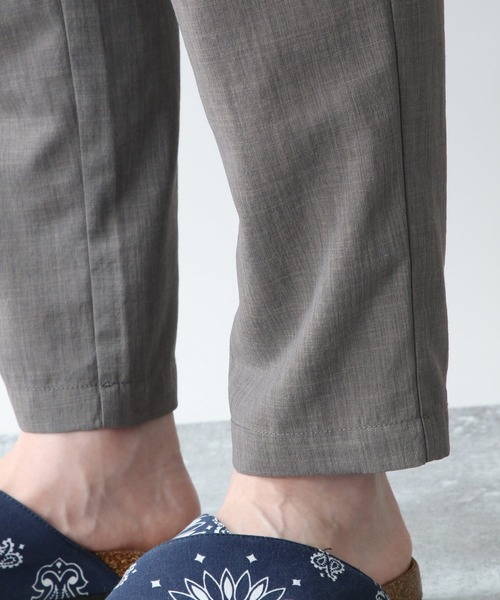 RAGEBLUE（レイジブルー）の「＜セットアップ着用可能＞シャリテック/リネンタッチイージースラックス/936417（スラックス・メンズ・ブラック/ダークグリーン/グレー系その他/キャメル・SMALL/MEDIUM/LARGE）」の16枚目の写真